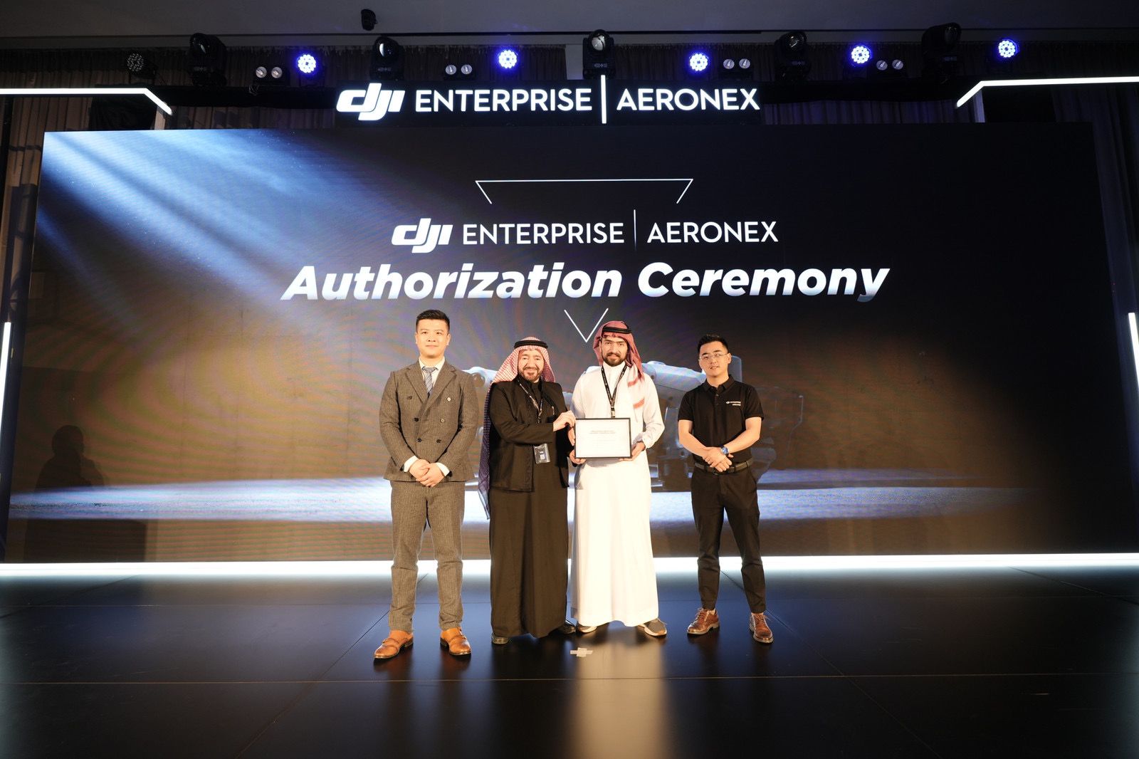 Alshareef partnership with DJI Enterprise