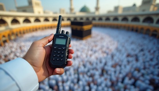 Wireless communication during Hajj