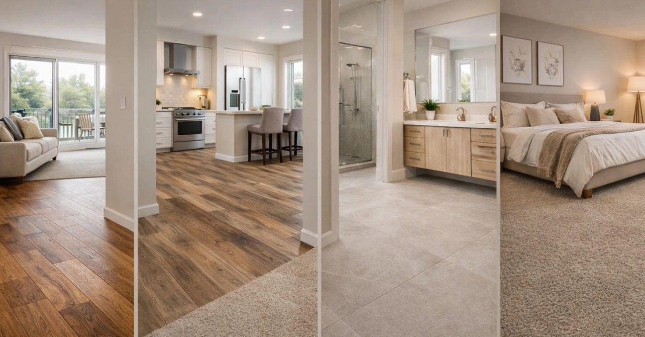 Different types of flooring for your space