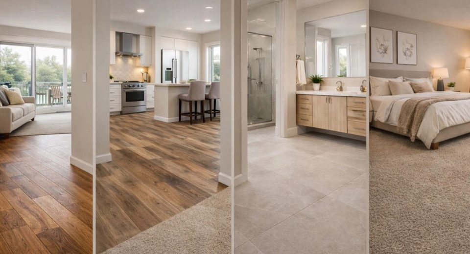 Different types of flooring for your space